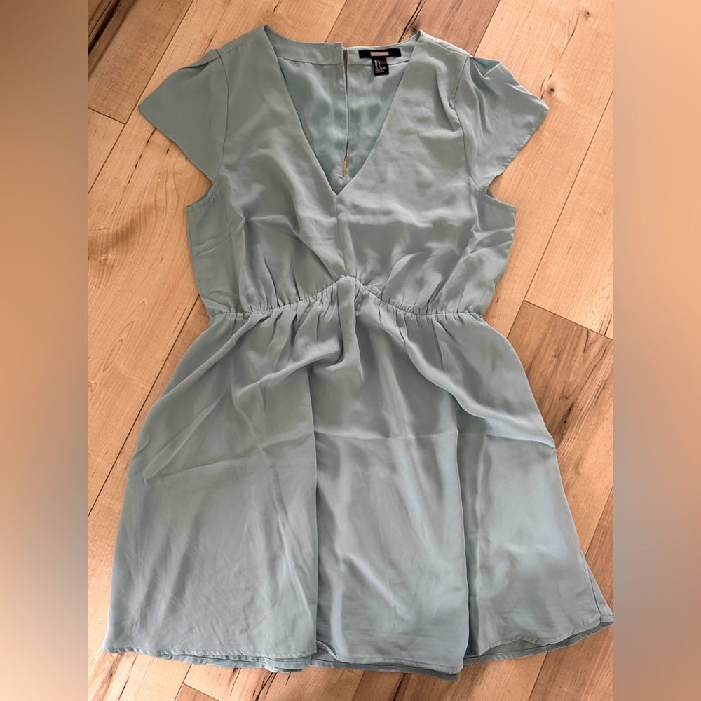 Elegant light Green Women's Dress